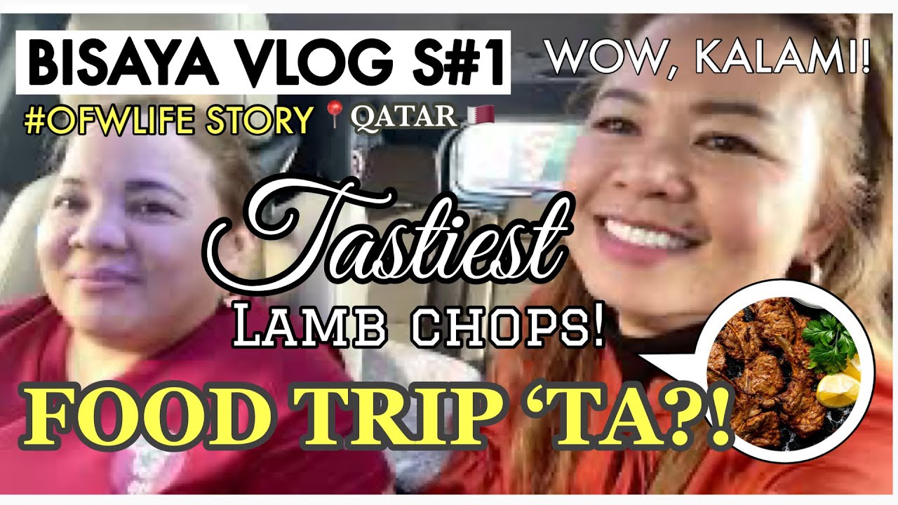 BISAYA Vlog 1 | Sharing Grilled Lamb Chops Experience @turkeycentral #restaurant in #qatar @habeeb
