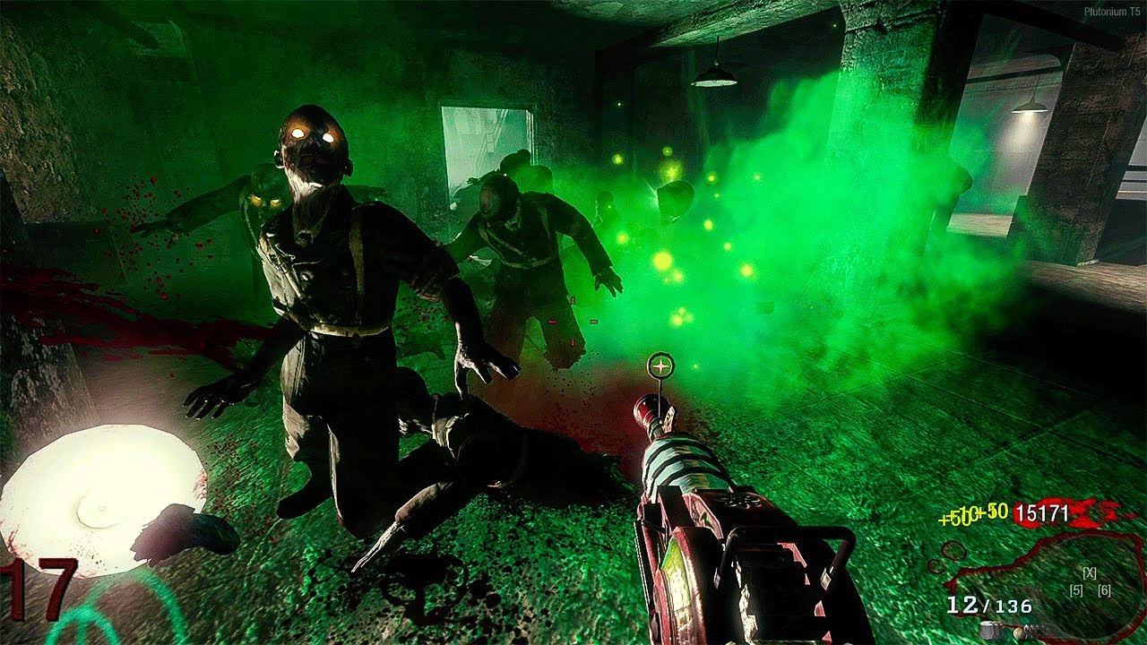 BLACK OPS ZOMBIES: NACHT DER UNTOTEN GAMEPLAY (NO COMMENTARY)
