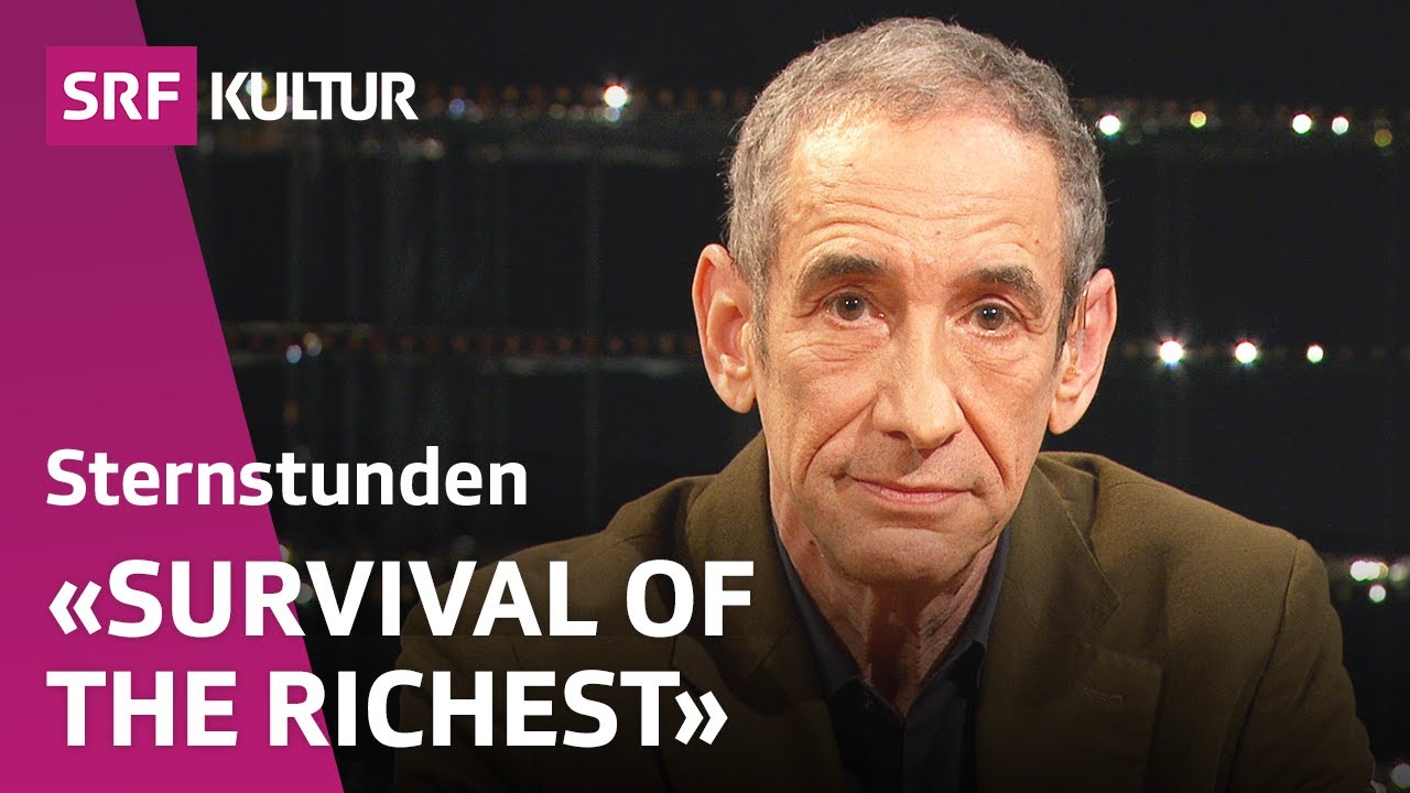 Douglas Rushkoff – the mindset of tech billionaires | Sternstunde Philosophie | SRF Kultur