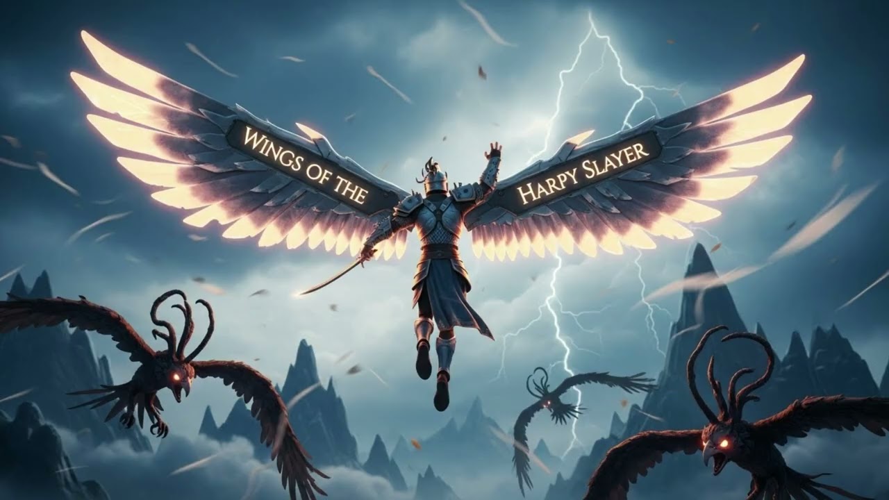 Wings of the harpy slayer