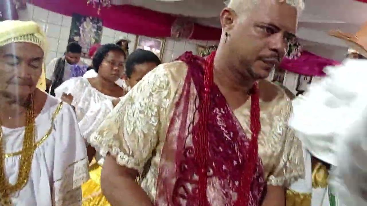 mãe Janaína Festejo 2022 na tenda Rainha Iemanjá
