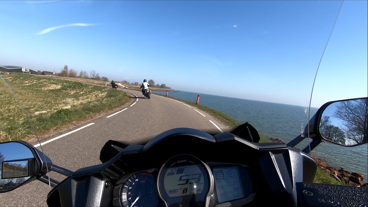 Motor Video FJR1300AE Markermeer Hoorn Enkhuizen Lelystad