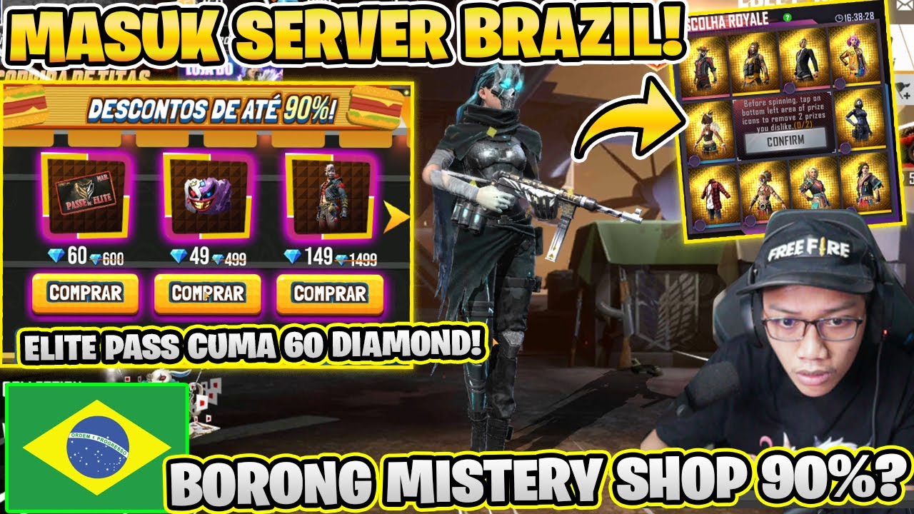BORONG EVENT DI SERVER BRAZIL! TERNYATA ADA MISTERY SHOP? MURAH BANGET!