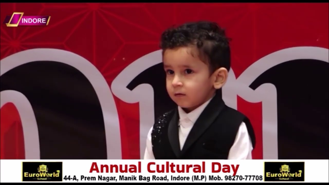 EUROWORLD SCHOOL PRESENT 16TH ANNUAL FUNCTION THEME - GOONJ PERFORMANCE - PLAY GROUP SUNFLOWER