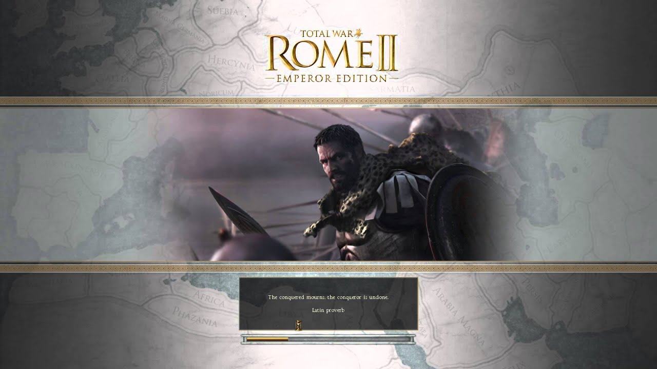 Rome 2-Emperor Edition Opening Start Menu and Faction Traits