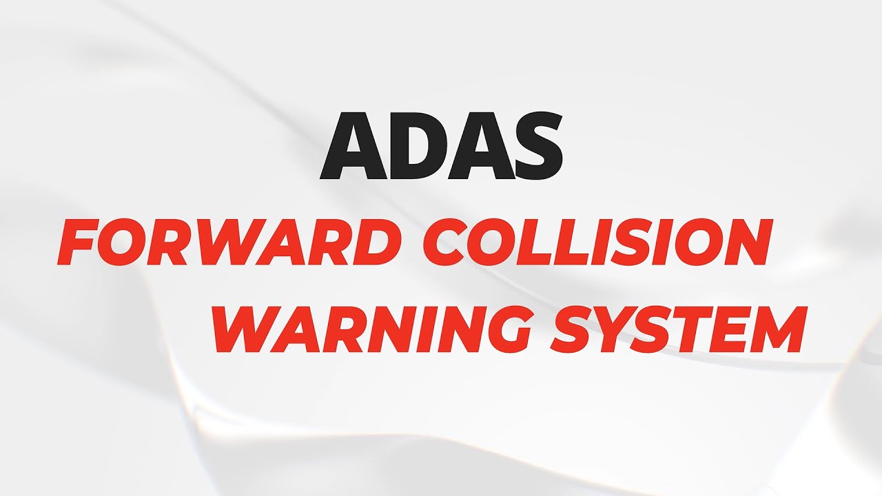 Thinkware Features_ADAS #01 FCWS (Forward Collision Warning System)