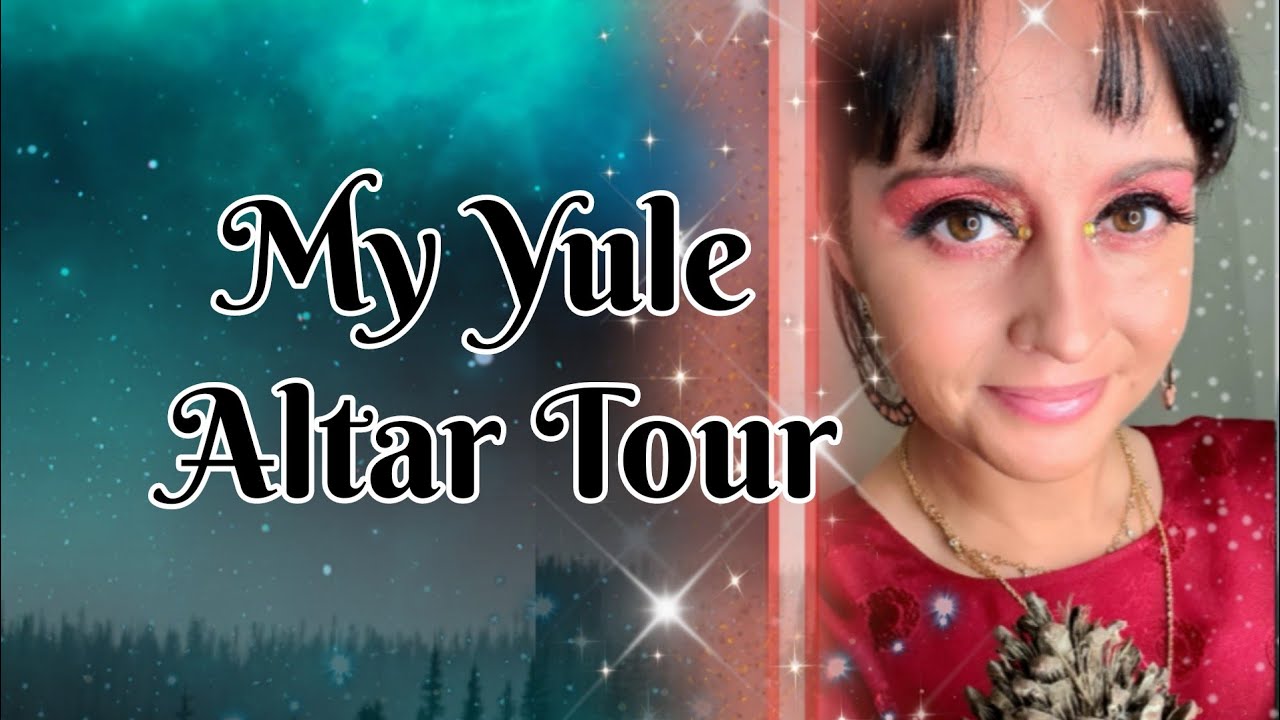 🧙‍♀️❄️My Witchy, Yule Altar Tour❄️🧙‍♀️ Celebrating the Winter Solstice {Vlog as a Witch & Wiccan}