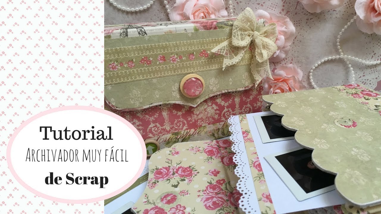 Tutorial Archivador muy fácil de scrap