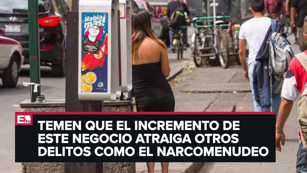 Prostitución invade calles de la Cuauhtémoc