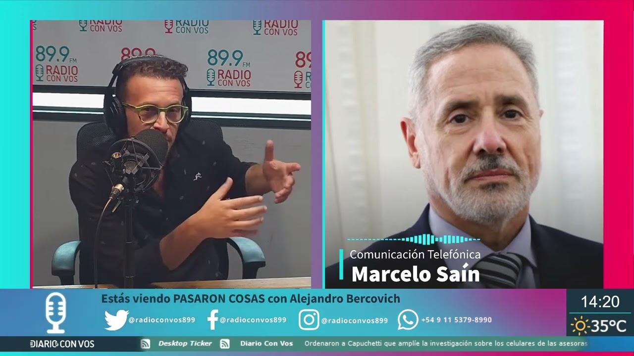 Marcelo Saín - Ex Ministro de Seguridad de Santa Fe | Pasaron Cosas