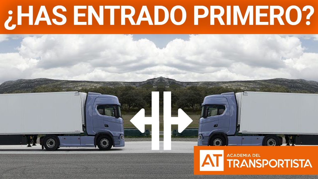 Orden de Prioridad en Estrechamientos sin Señalizar. ¿Quién pasa primero?