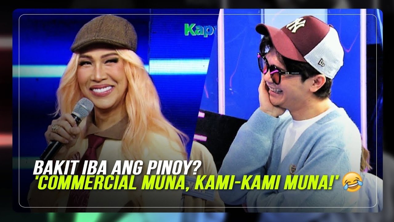 'Layo-layo muna!' Vice Ganda, Vhong, Jhong nagpigil sa biro, humirit ng commercial break