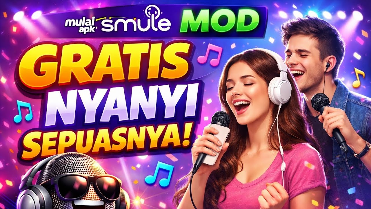 Smule MOD Full Fitur! Gratis Nyanyi Sepuasnya 2026