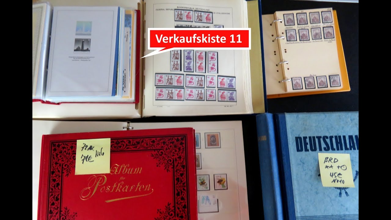 Briefmarken wertvoll? Schatzsuche und Verkauf in Kiste 11 mit Briefmarken, Karten und Briefen