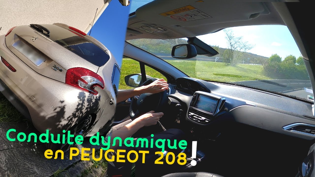 Balade et conduite en PEUGEOT 208 ! (VoitureLog)