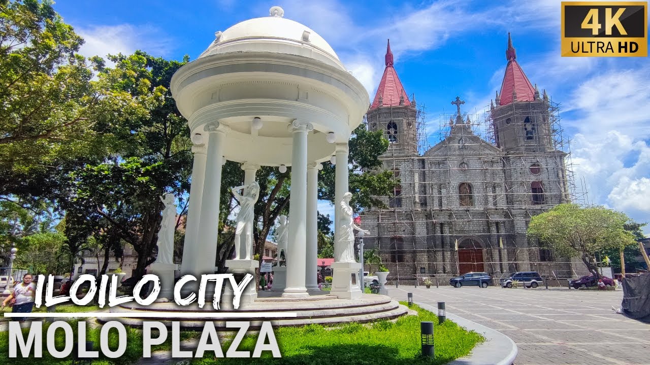 MOLO PLAZA At ILOILO CITY | Walking Tour [4K] Philippines - September 2022