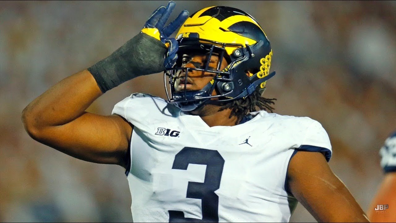 Most Disruptive Defensive Lineman in College Football || Michigan DE Rashan Gary Highlights ᴴᴰ