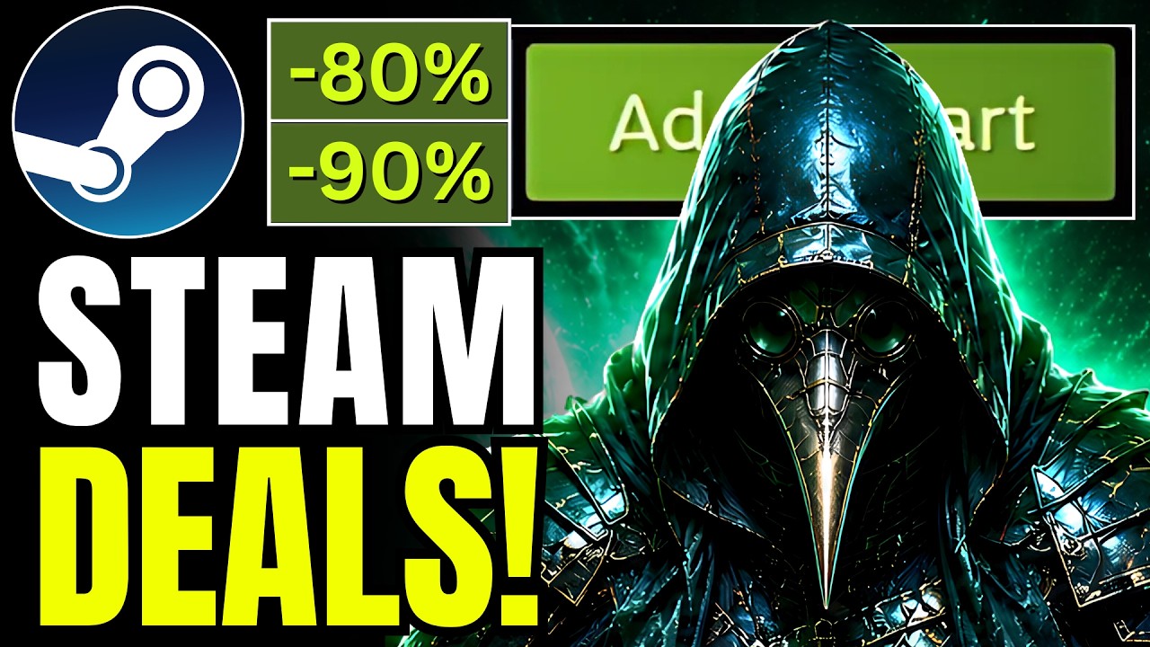 ЛУЧШИЕ скидки в Steam прямо сейчас! (25 игр по исторически минимальным ценам)