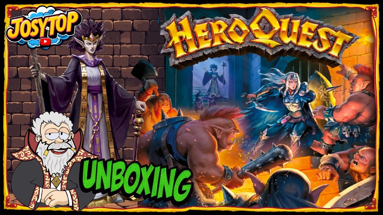 LA MAGA DEL ESPEJO HEROQUEST , Unboxing , The Mage of the Mirror