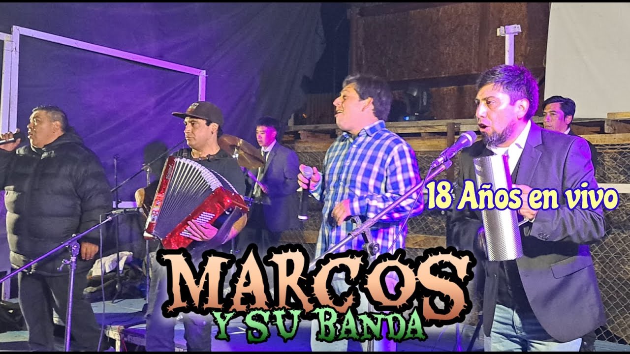 Marcos y su banda   18 años en vivo 2024 02
