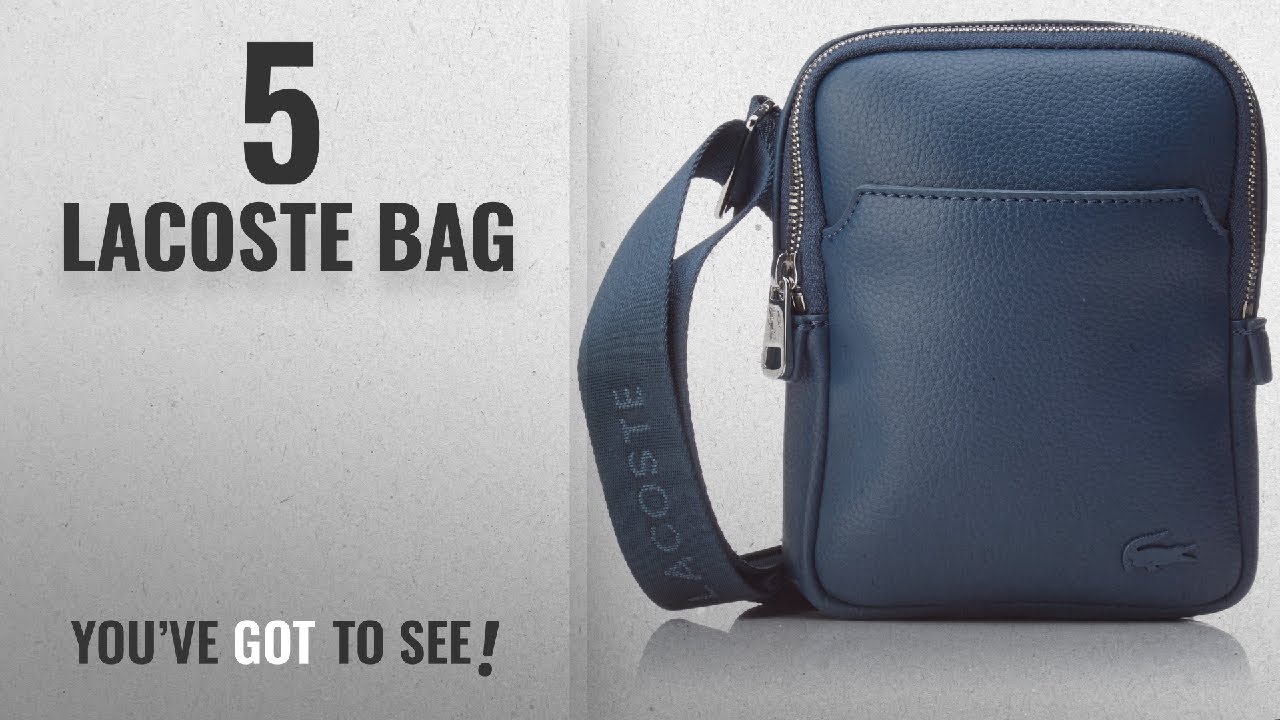 Top 10 Lacoste Bag [2018]: Lacoste Men’s Gael Top-handle Bag