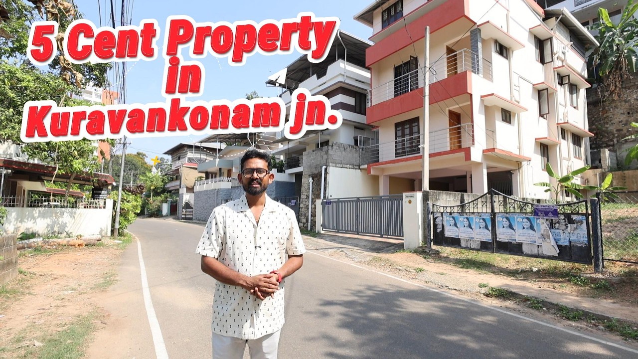 Trivandrum Kuravankonam Jn.സമീപം Main Road Frontageൽ 11cent Commercial Importance Property9847148084