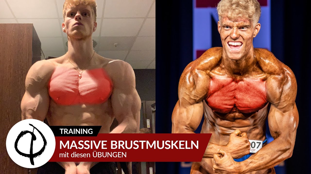 MASSIVE BRUSTMUSKELN mit diesen ÜBUNGEN !