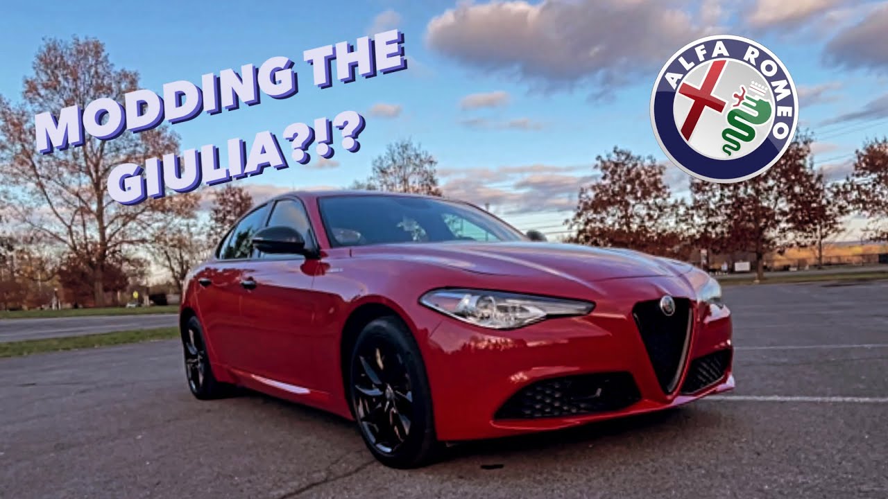 МОДЫ Alfa Romeo Giulia! | Выхлоп, впуск и многое другое! (Обзор от первого лица) (Удаление глушит...