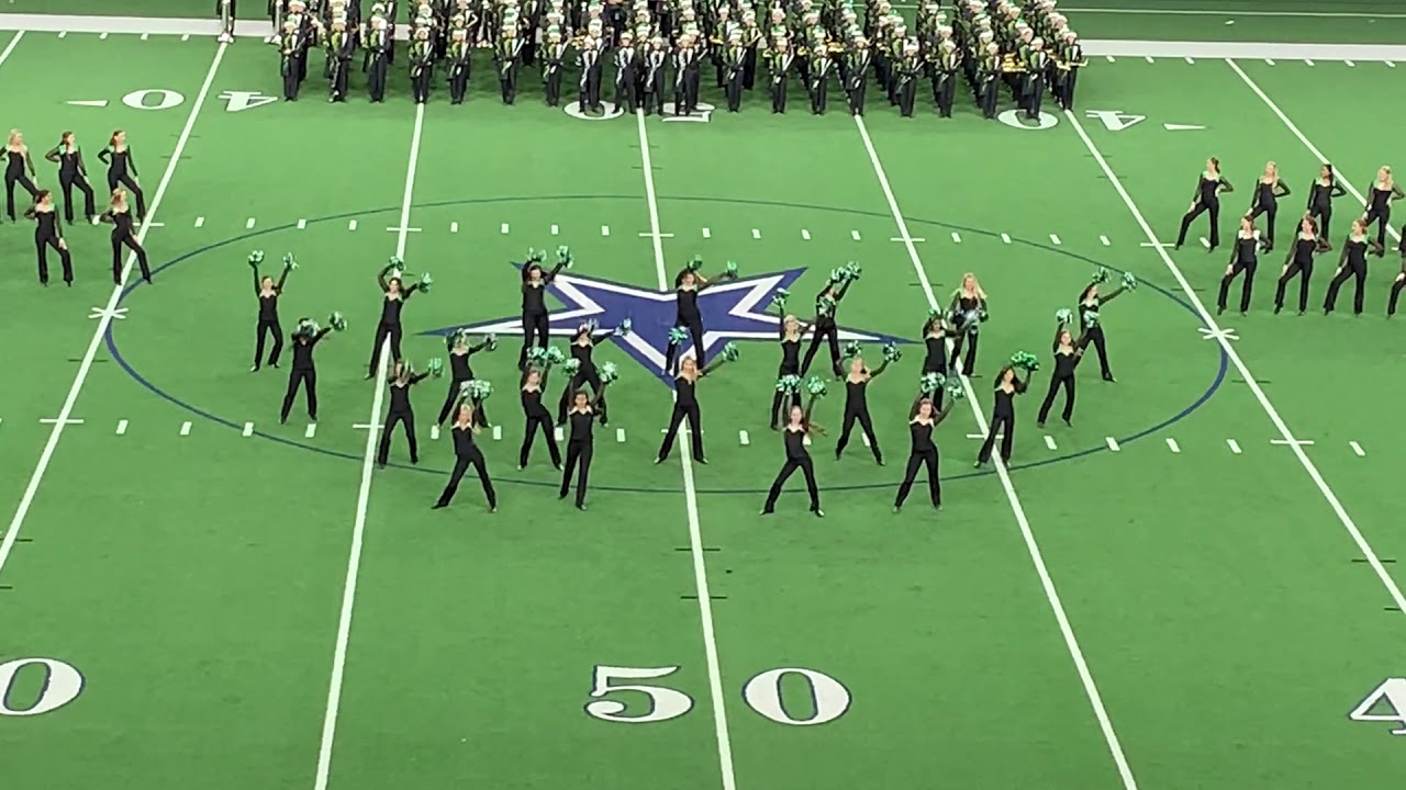 The Emerald Belles perform a production routine to a Bruno Mars mix at The Star in Frisco