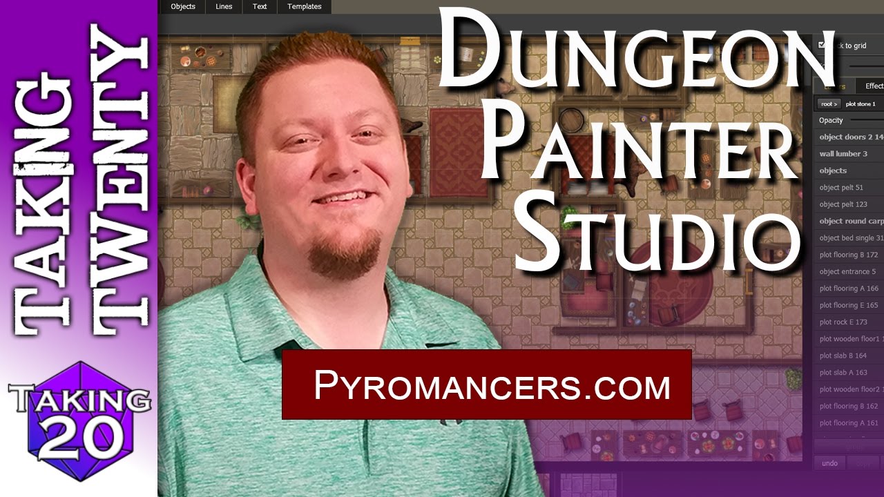 Dungeon Painter Studio - Map Making Tool for your Roll20 & Fantasy Grounds D&D game