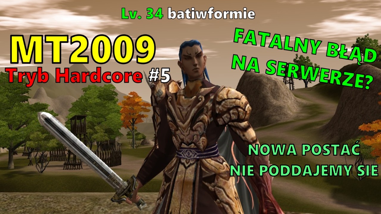 MT2009 IRONMAN [5] - FATALNY BŁĄD NA SERWERZE? NOWA POSTAĆ! I ZERO HANDLU TRYB HARDCORE I KONKURS!