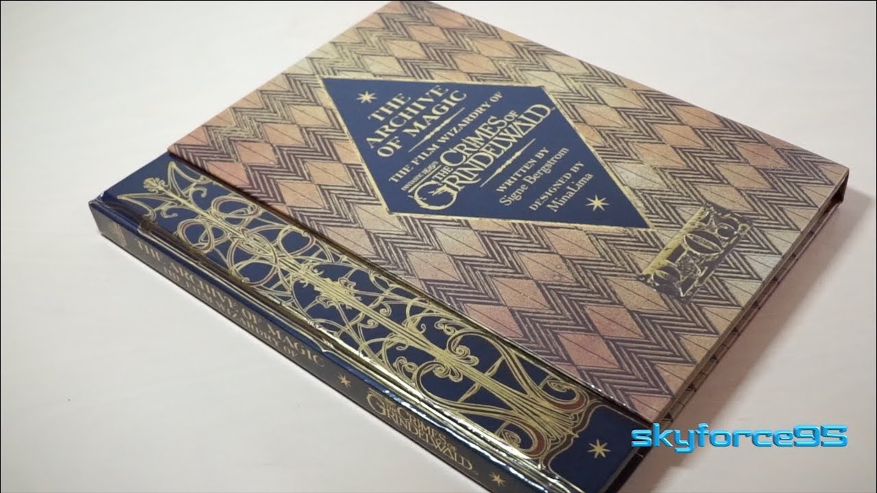 The Archive of Magic: The Film Wizardry of Fantastic Beasts: The Crimes of Grindelwald Unboxing