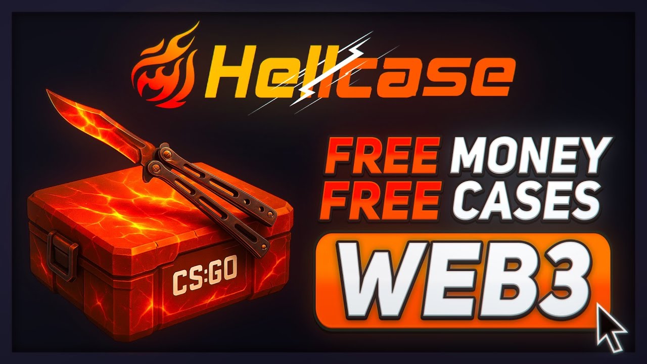 Hellcase Promo Code - WEB3 for FREE MONEY and FREE CASES on HELLCASE 2025 BONUS REVIEW PROMO CODE
