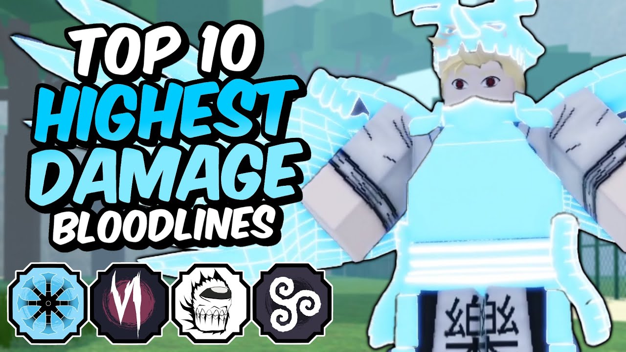 Top 10 HIGHEST DAMAGE Shinobi Life 2 Bloodlines!
