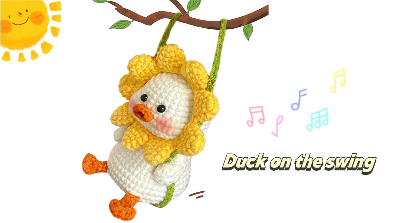 Duck on the swing