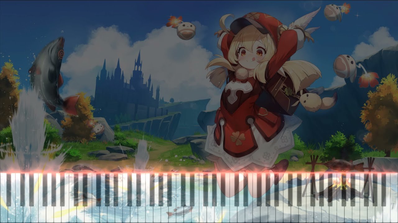 Ganyu  Radiant Dreams Character Demo Song   Genshin Impact OST Piano tutorial
