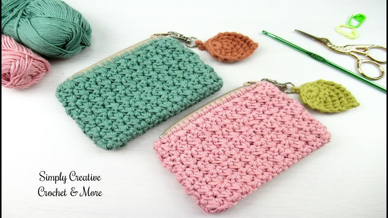Crochet Coin Purse | Trinity Stitch