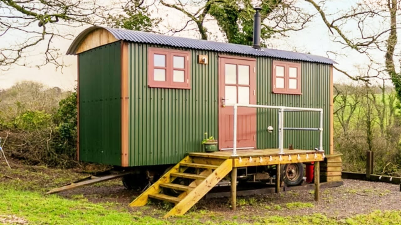 The Coziest Cidermakers Shepherd's Hut with Beautiful Design Features