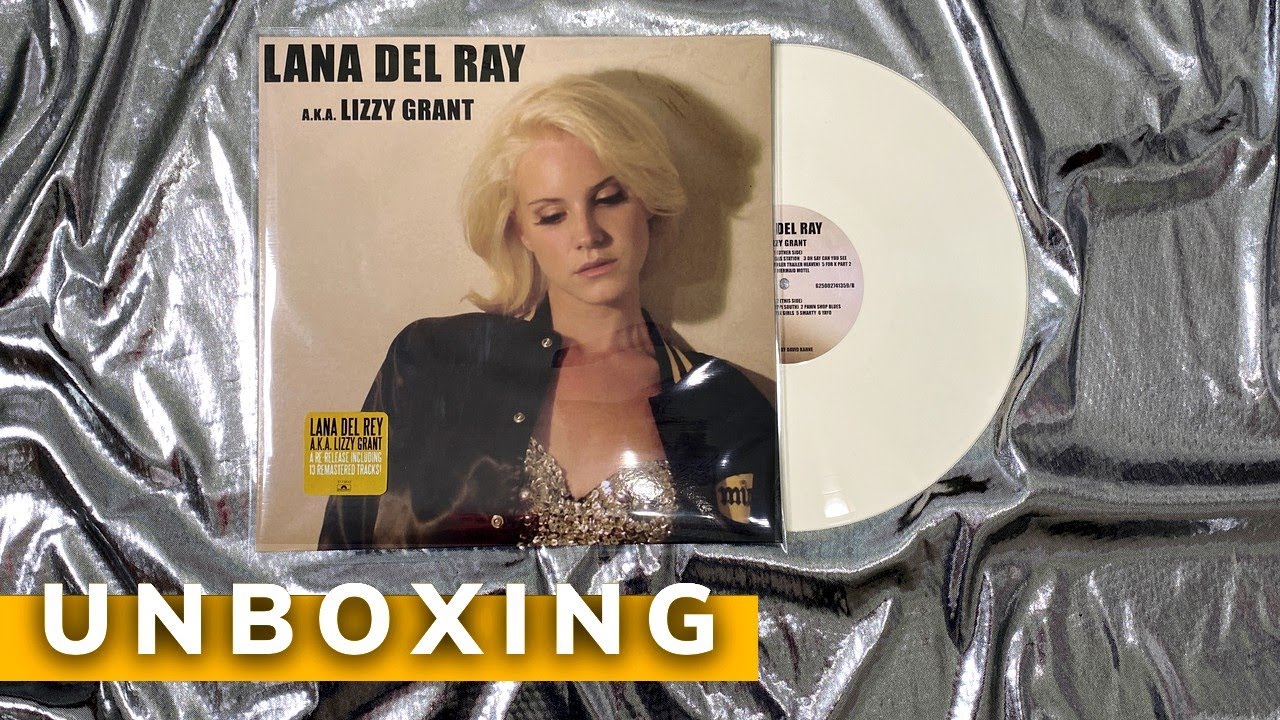 Lana Del Rey - Lana Del Ray A.K.A. Lizzy Grant (White Vinyl) + CD | UNBOXING