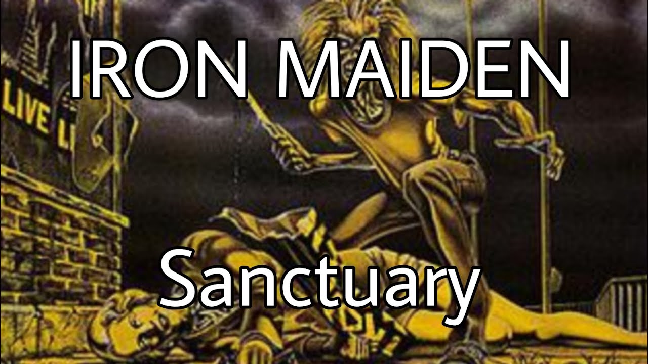 IRON MAIDEN - Sanctuary (Lyric Video)