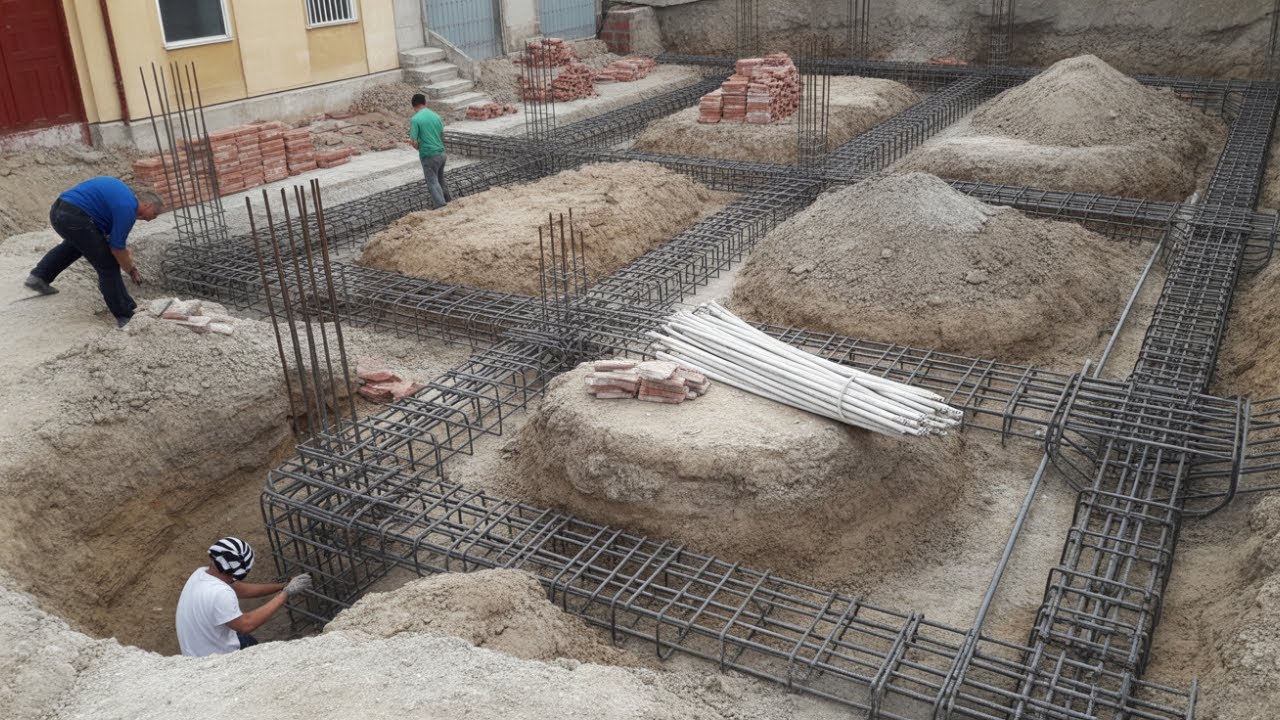 How to Build a Strong Foundation - Real Construction Site Example