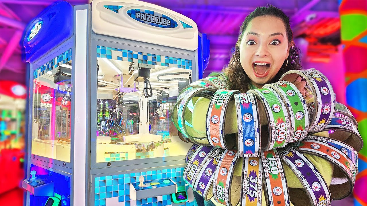 The BEST Ticket Claw Machine in the WORLD!!!