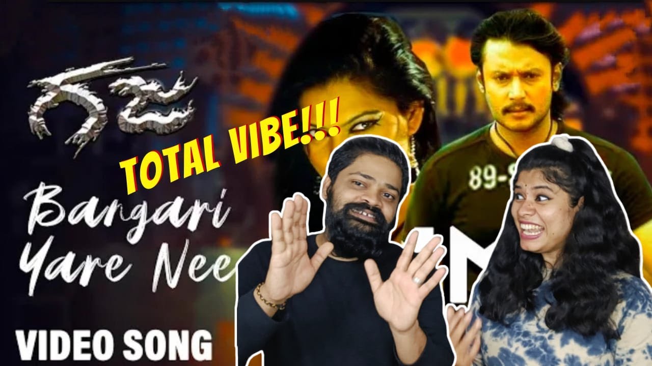 Bangari Yare Nee Video Song REACTION | Gaja | D Boss Darshan | Navya Nair | V.Harikrishna | Jasigift