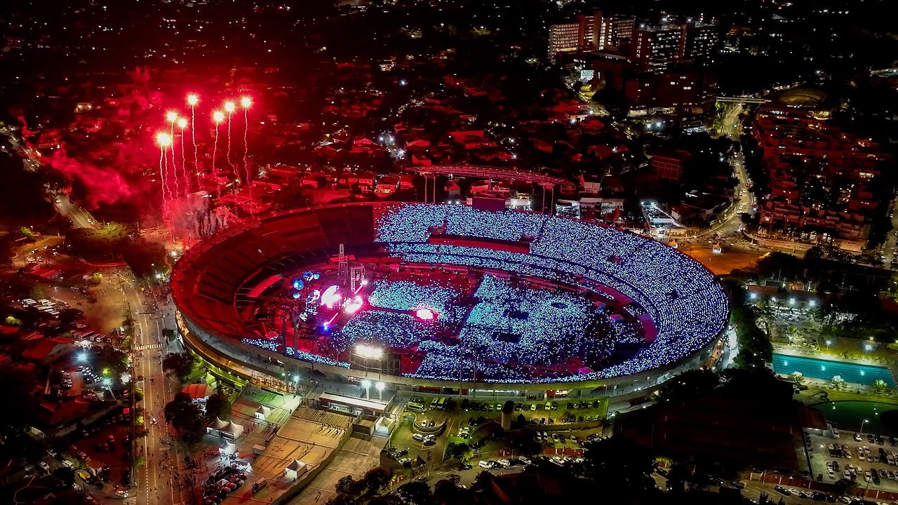 COLDPLAY EM SÃO PAULO - Show do dia 17/03/23 - 4K - O maior espetáculo da Terra!