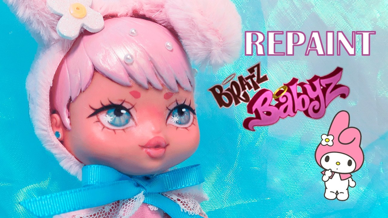 Bratz Babyz repaint 🌸 My melody edition