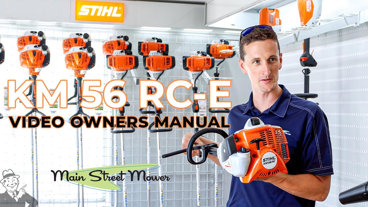 STIHL KM56 - Owner's Manual and complete Guide