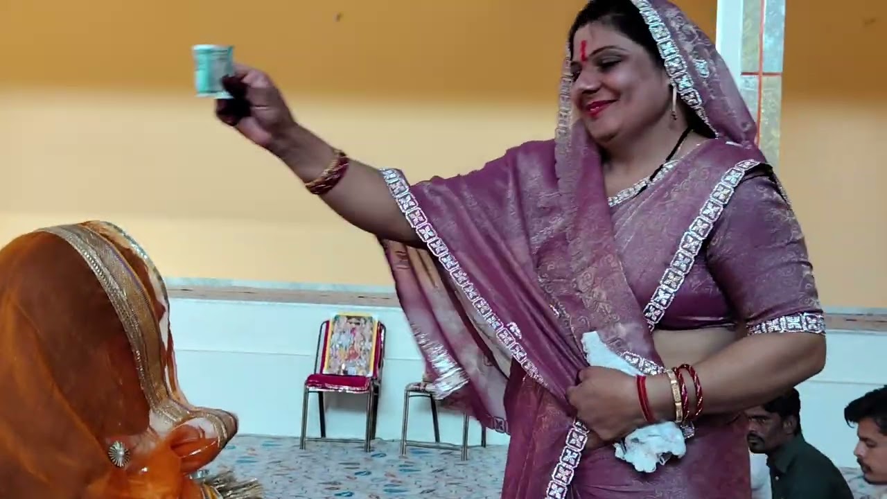 Sherawali maa ko yaad kiya,,, mangal geet me,, #wedding #bhajan 