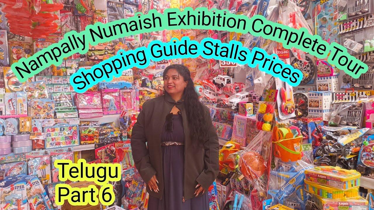 Hyderabad Numaish Exhibition 2026🎡 SHOPPING VLOG🛍️ FULL TOUR 🎠Kids Special నుమాయిష్ ప్రదర్శన #viral 