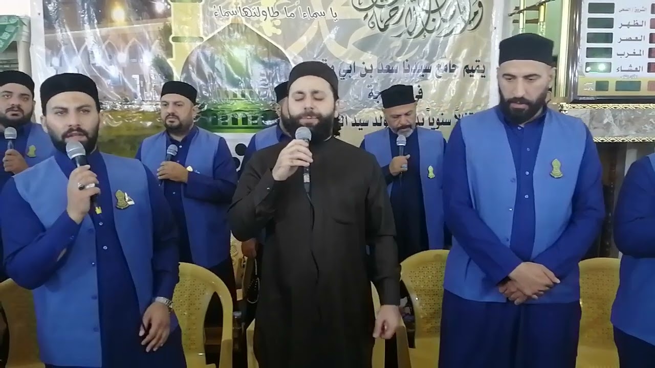 ختم المولد النبوي الشريف في أذكار المساء لفضيله الشيخ عمار العبيدي بعدسه الأستاذ بلال الجوعاني