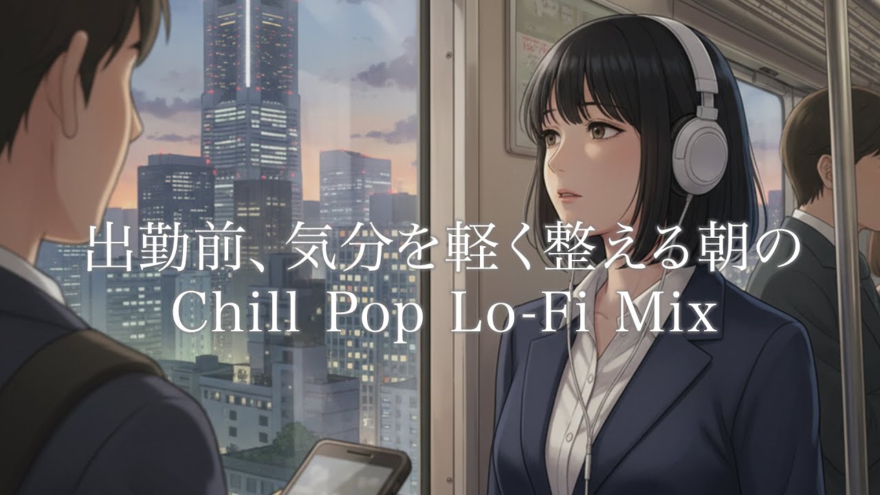 【洋楽】出勤前、気分を軽く整える朝のChill Pop Lo-Fi Mix｜Start Your Day Playlist｜チルポップ・ローファイ・アップテンポ